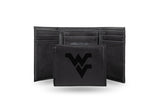 West Virginia Mountaineers Laser Engraved Trifold Wallet