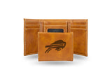 Buffalo Bills Laser Engraved Trifold Wallet