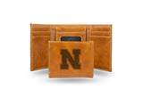 Nebraska Cornhuskers Laser Engraved Trifold Wallet