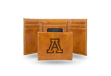 Arizona Wildcats Laser Engraved Trifold Wallet