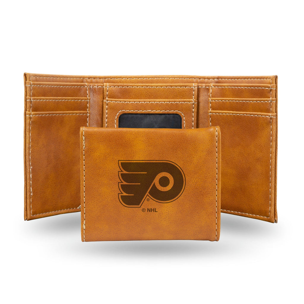 Philadelphia Flyers Wallet Trifold Laser Engraved