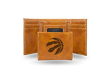 Toronto Raptors Laser Engraved Trifold Wallet