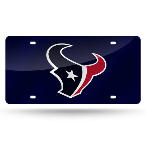Houston Texans Laser Cut License Tag