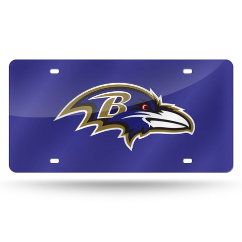 Baltimore Ravens Laser Cut License Tag