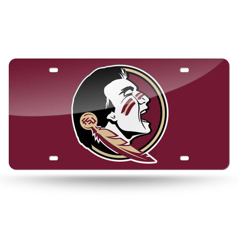 Florida State Seminoles Laser Cut License Tag