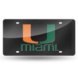 Miami Of Ohio Redhawks Laser Cut License Tag