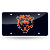Chicago Bears Laser Cut License Tag