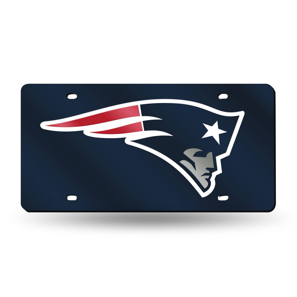 New England Patriots Laser Cut License Tag