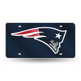 New England Patriots Laser Cut License Tag