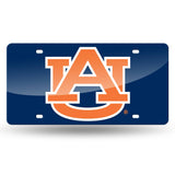 Auburn Tigers Laser Cut License Tag