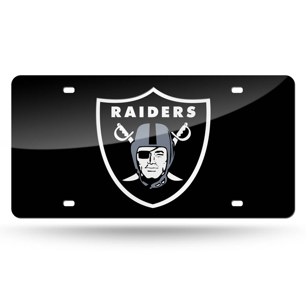 Oakland Raiders Laser Cut License Tag