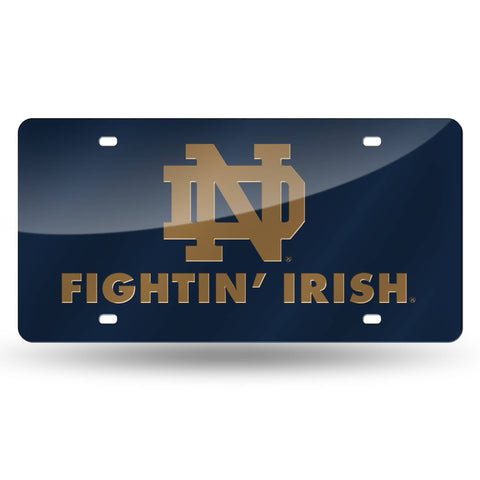Notre Dame Fighting Irish Laser Cut License Tag