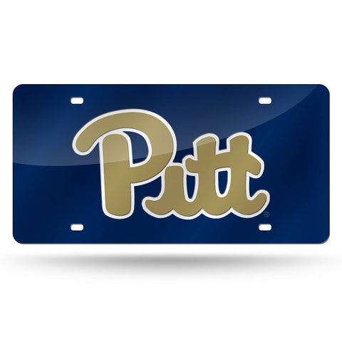 Pittsburgh Panthers Laser Cut License Tag - Color Packaged