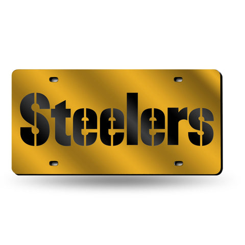 Pittsburgh Steelers Laser Cut License Tag