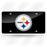 Pittsburgh Steelers Laser Cut License Tag