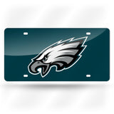 Philadelphia Eagles Laser Cut License Tag