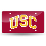 Southern California Trojans Laser Cut License Tag