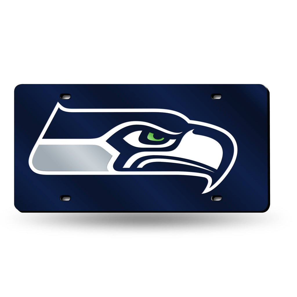 Seattle Seahawks Laser Cut License Tag