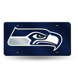 Seattle Seahawks Laser Cut License Tag