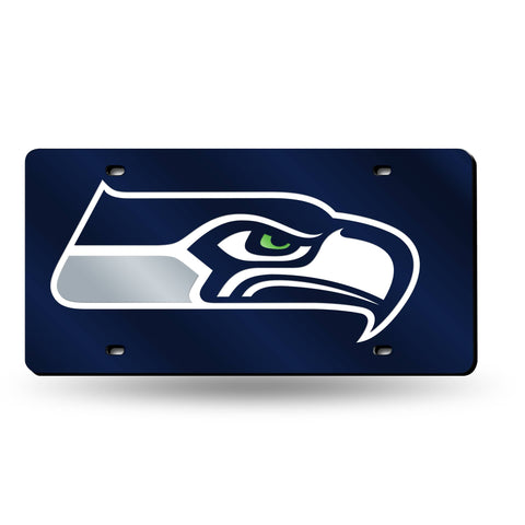 Seattle Seahawks Laser Cut License Tag