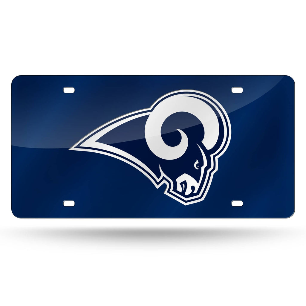 Los Angeles Rams Laser Cut License Tag