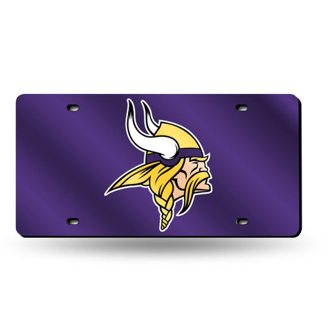 Minnesota Vikings Laser Cut License Tag