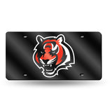 Cincinnati Bengals Laser Cut License Tag