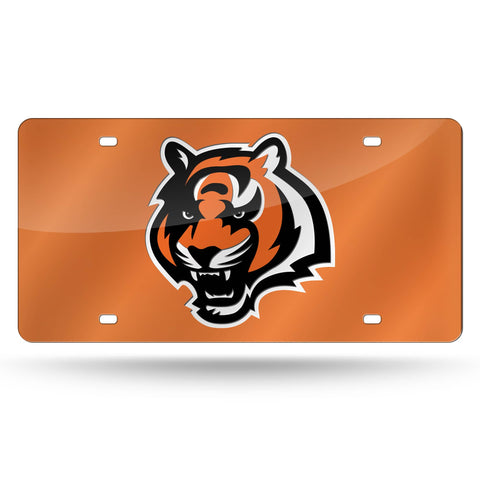 Cincinnati Bengals Laser Cut License Tag