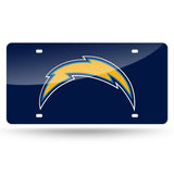 Los Angeles Chargers Laser Cut License Tag