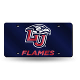 Liberty University Flames Laser Cut License Tag