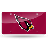 Arizona Cardinals Laser Cut License Tag