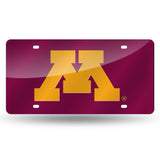 Minnesota Golden Gophers Laser Cut License Tag