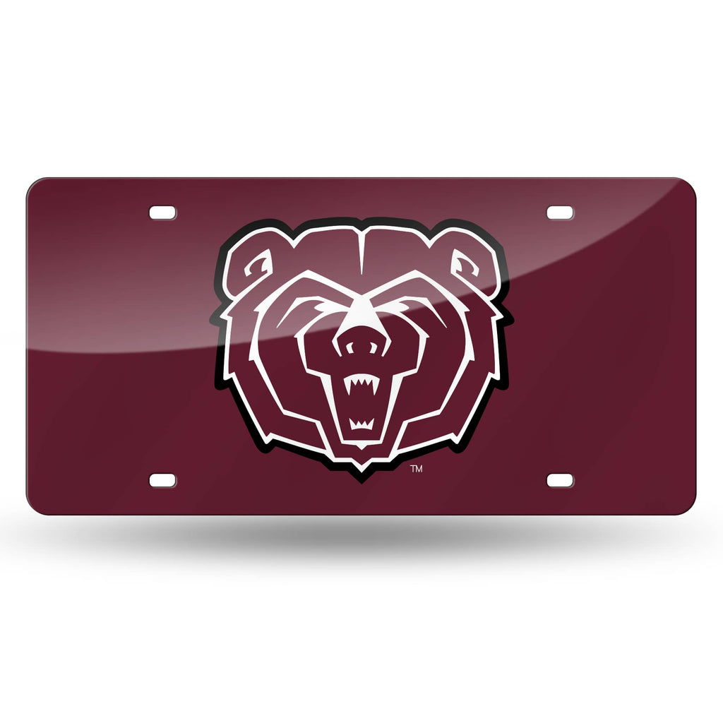 Missouri State Bears Laser Cut License Tag