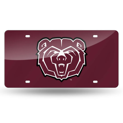Missouri State Bears Laser Cut License Tag
