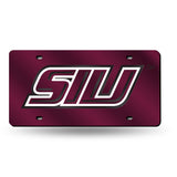 Southern Illinois Salukis Laser Cut License Tag