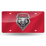 University of New Mexico Lobos Laser Cut License Tag