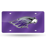 Wisconsin - Whitewater Warhawks Laser Cut License Tag