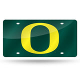 Oregon Ducks Laser Cut License Tag