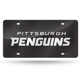 Pittsburgh Penguins Laser Cut License Tag