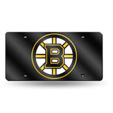 Boston Bruins Laser Cut License Tag