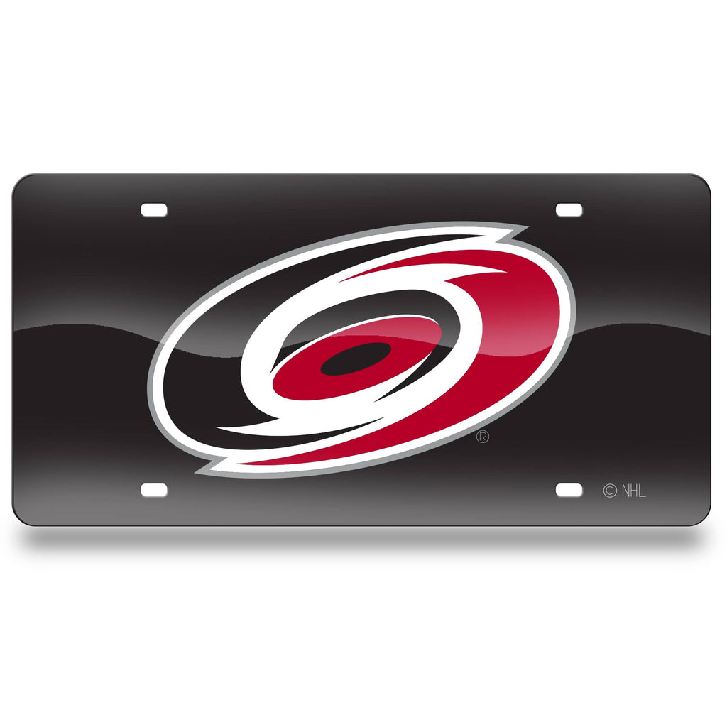 Carolina Hurricanes Laser Cut License Tag