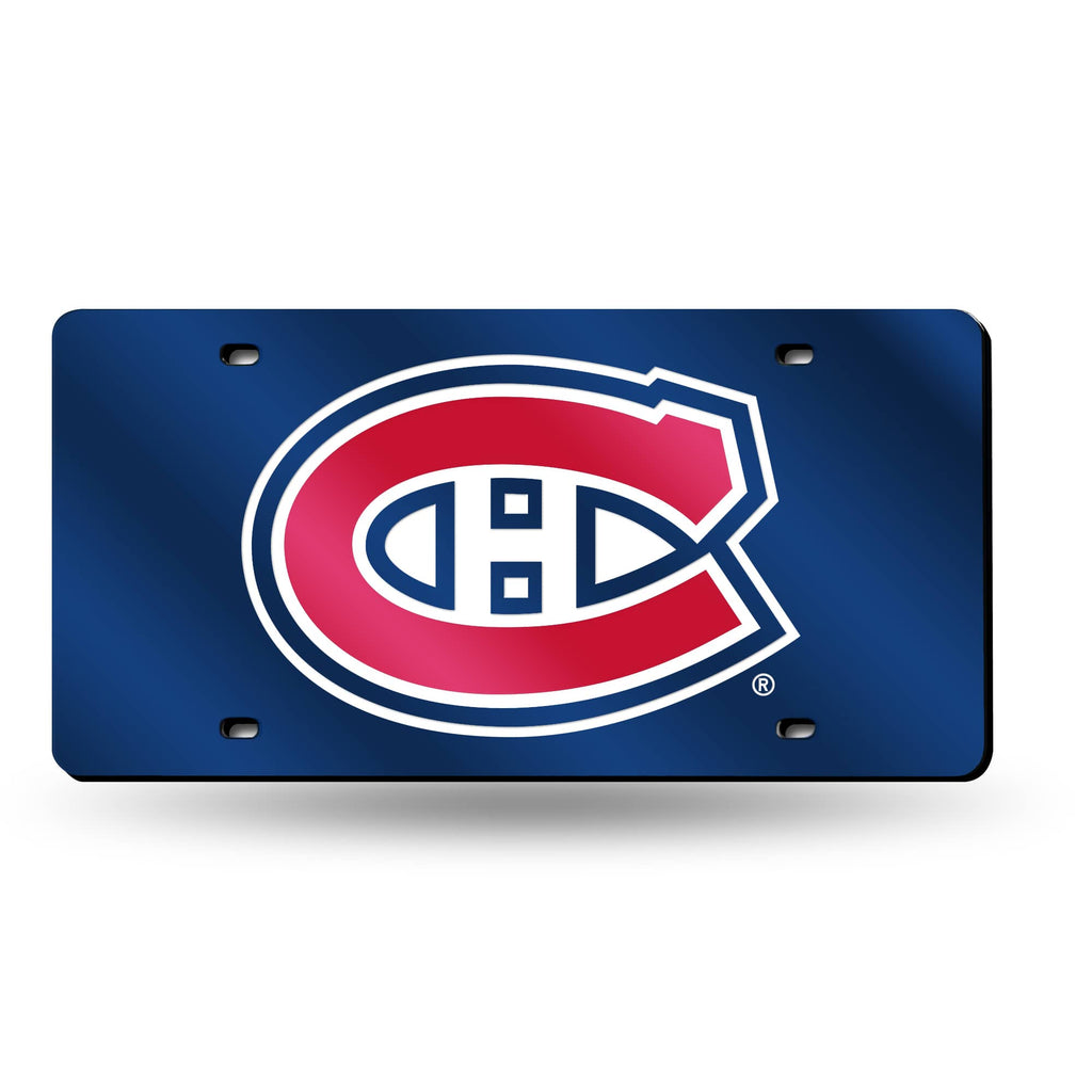 Montreal Canadiens Laser Cut License Tag