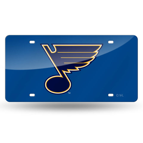 St. Louis Blues Laser Cut License Tag