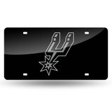 San Antonio Spurs Laser Cut License Tag