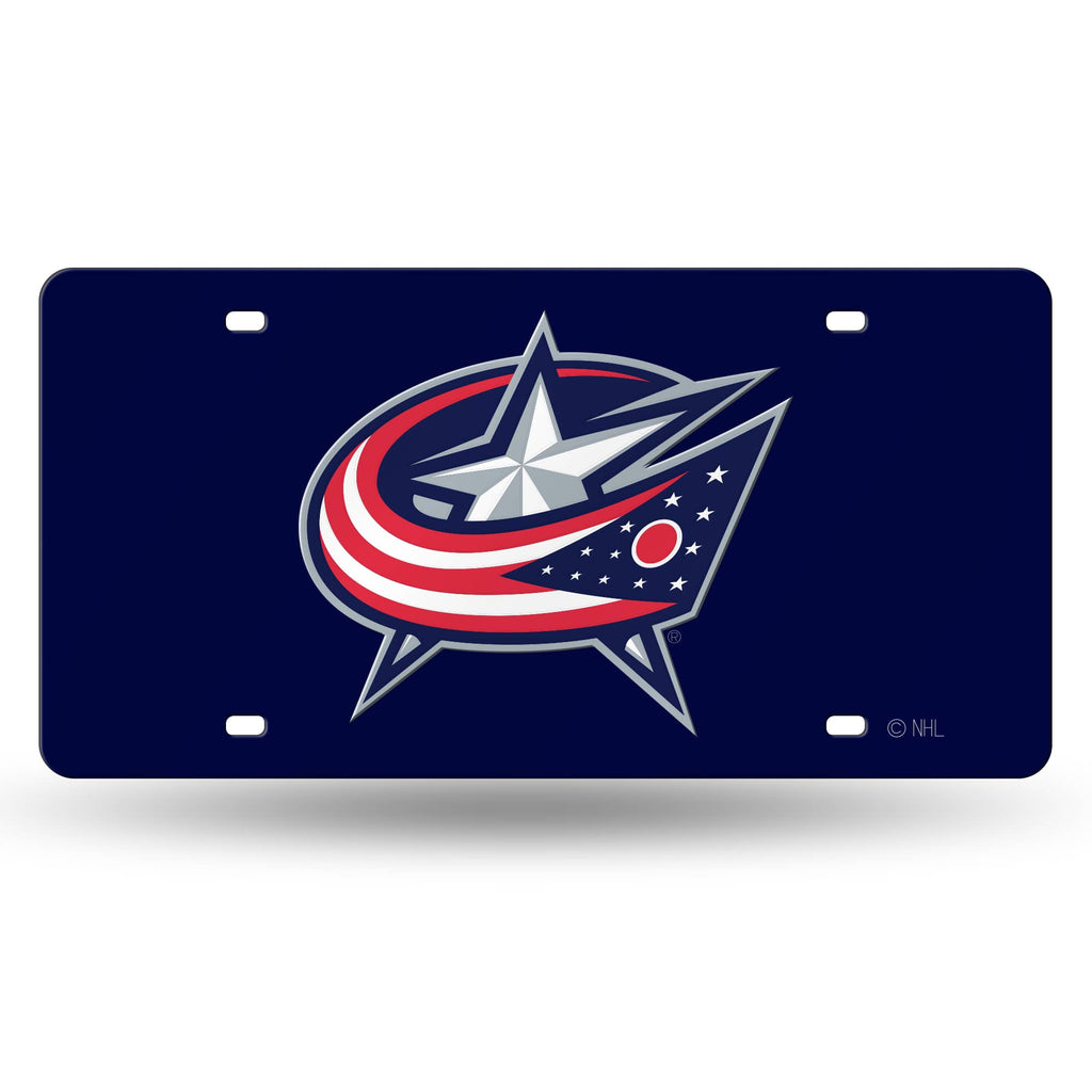 Columbus Blue Jackets Laser Cut License Tag