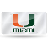 Miami Of Ohio Redhawks Laser Cut License Tag