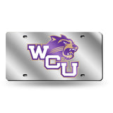 Western Carolina Catamounts Laser Cut License Tag