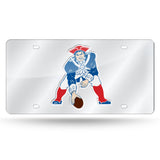 New England Patriots Laser Cut License Tag