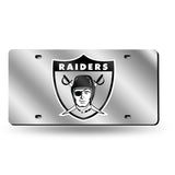 Raiders Laser Cut License Tag
