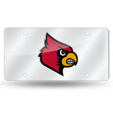 Louisville Cardinals Laser Cut License Tag